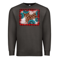 Smoke Christmas gemstone leopard background Premium Sweatshirt - AdoDesignShop
