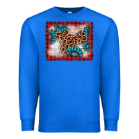 True Royal Christmas gemstone leopard background Premium Sweatshirt - AdoDesignShop