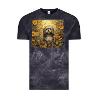 Cloud Black shih tzu Vintage Tee - Unal Design