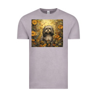 Vintage Zinc shih tzu Vintage Tee - Unal Design
