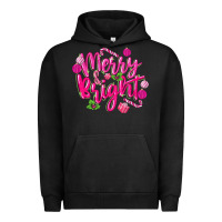 Pigment Black merry and bright Urban Hoodie - MaliasSmallBusiness