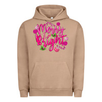 Pigment Burro merry and bright Urban Hoodie - MaliasSmallBusiness