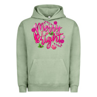 Pigment Oil Green merry and bright Urban Hoodie - MaliasSmallBusiness