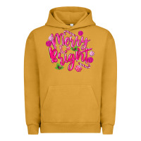 Pigment Peanut Butter merry and bright Urban Hoodie - MaliasSmallBusiness