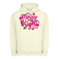 Pigment Pistachio merry and bright Urban Hoodie - MaliasSmallBusiness