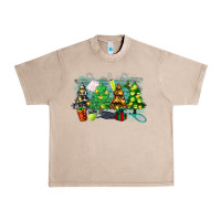 French Oak leopard with tennis Urban Heavy Tee - Zillion Design Studio