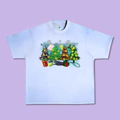 Urban Heavy Tee leopard with tennis