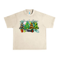 Sandshell leopard with tennis Urban Heavy Tee - Zillion Design Studio