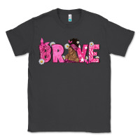 Smoke Breast Cancer Brave with Afro Woman Classic Tee - texasbilliewilder
