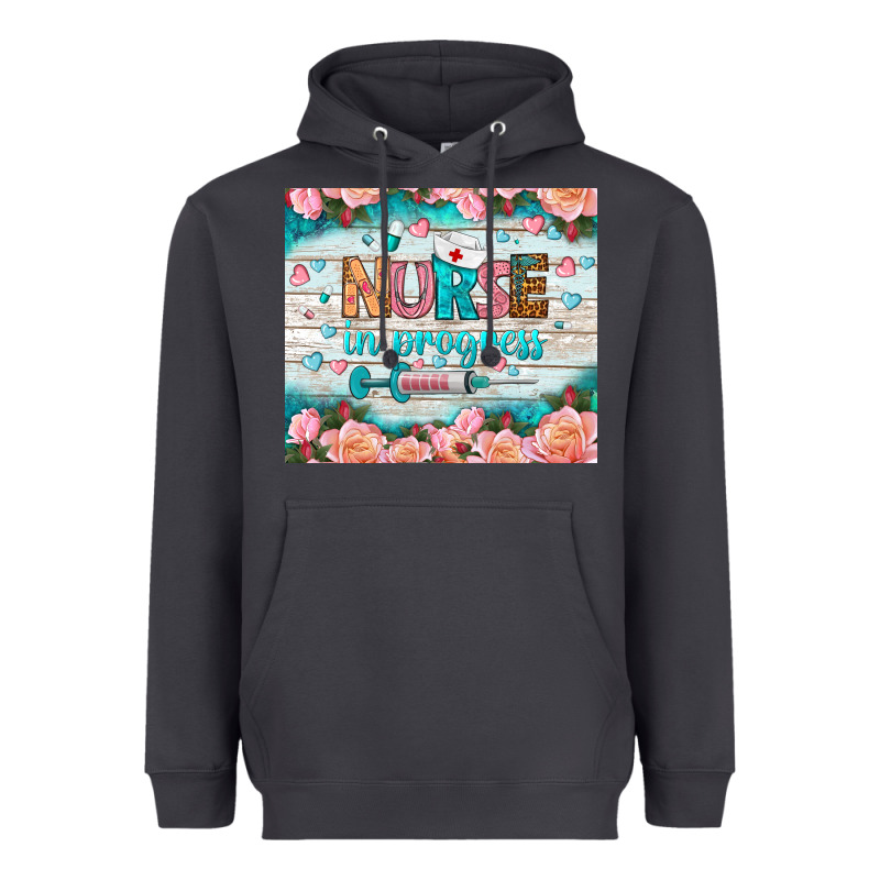 Nurse In Progress Tumbler Heavyweight Hoodie by BundleAndBundleShop | Teevron