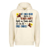 Sandshell if god can make a bugs butt light up Premium Hoodie - MaliasSmallBusiness