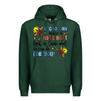 Sports Green if god can make a bugs butt light up Premium Hoodie - MaliasSmallBusiness