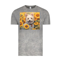 Cloud Rock westie Vintage Tee - Unal Design