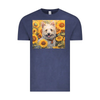 Vintage Denim westie Vintage Tee - Unal Design