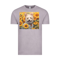 Vintage Zinc westie Vintage Tee - Unal Design