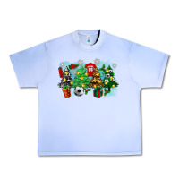 Grape Ice christmas trees with tennis Urban Heavy Tee - Zillion Design Studio
