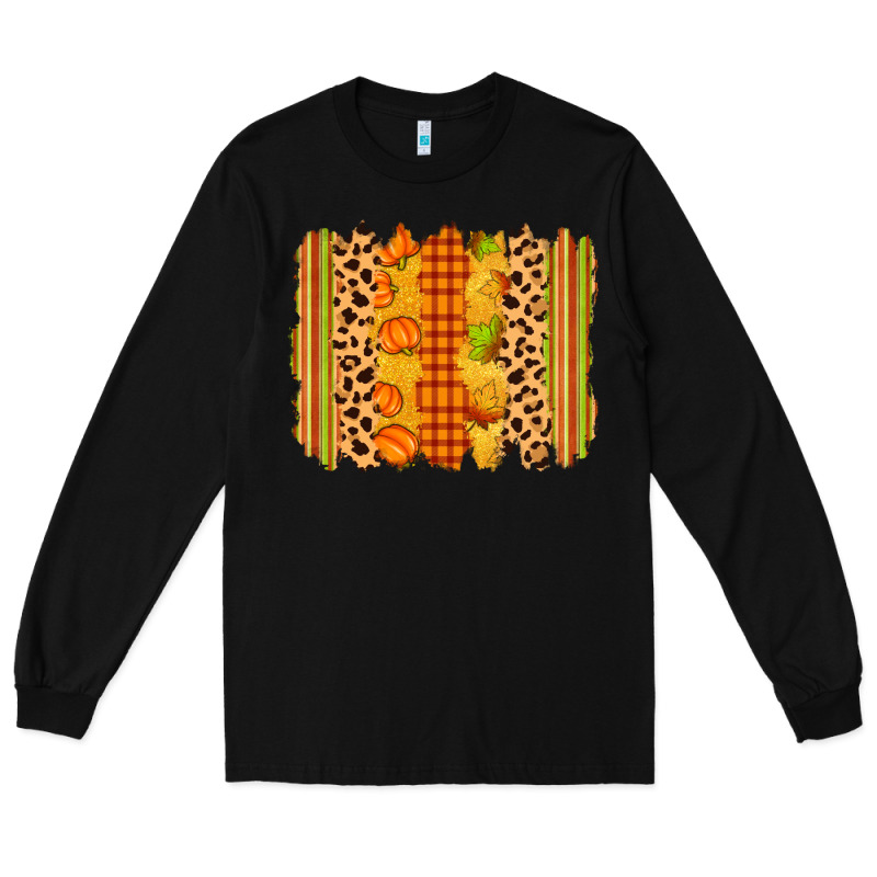 Fall Brushstroke Long Sleeve Tee by Zillion Design Studio | Teevron