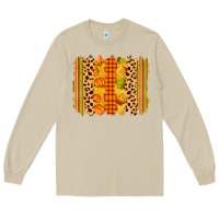 Mushroom fall brushstroke Long Sleeve Tee - Zillion Design Studio