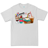 Dove Grey Teacher Coffee Cups Premium Tee - Artiststas
