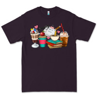 Plum Teacher Coffee Cups Premium Tee - Artiststas