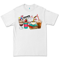 White Teacher Coffee Cups Premium Tee - Artiststas
