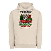 Pigment French Oak its the most wonderful time of the year Urban Hoodie - MaliasSmallBusiness