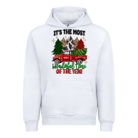 White its the most wonderful time of the year Urban Hoodie - MaliasSmallBusiness