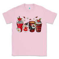 Bubblegum Pink ladybug coffee cups Classic Tee - Zillion Design Studio