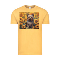 Vintage Mustard yorkshire terrier Vintage Tee - Unal Design