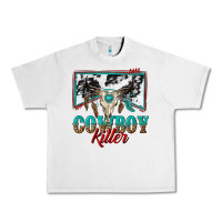Lunar Rock cowboy killer Urban Heavy Tee - texasbilliewilder