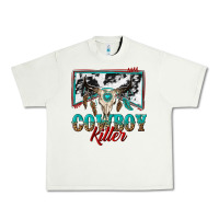 Pistachio cowboy killer Urban Heavy Tee - texasbilliewilder