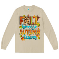Mushroom fall breeze autumn leaves Long Sleeve Tee - Zillion Design Studio