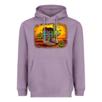 Lavender cross sunset backgraund Heavyweight Hoodie - JahusDesignShop