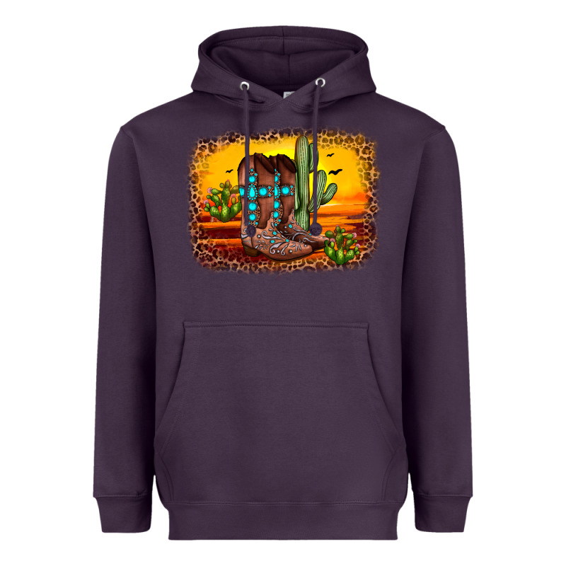 Cross Sunset Backgraund Heavyweight Hoodie by JahusDesignShop | Teevron