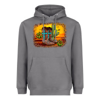 Storm cross sunset backgraund Heavyweight Hoodie - JahusDesignShop