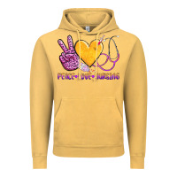 Vintage Mustard peace love nursing Vintage Hoodie - AdoDesignShop
