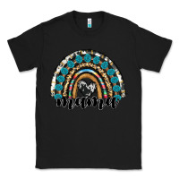 Black western mama rainbow Classic Tee - RanaPortraitStore