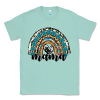 Seafoam western mama rainbow Classic Tee - RanaPortraitStore