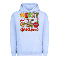 Pigment Grape Ice merry christmas paws Urban Hoodie - MaliasSmallBusiness