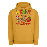 Pigment Peanut Butter merry christmas paws Urban Hoodie - MaliasSmallBusiness