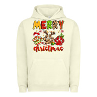 Pigment Pistachio merry christmas paws Urban Hoodie - MaliasSmallBusiness