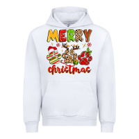 White merry christmas paws Urban Hoodie - MaliasSmallBusiness