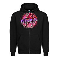 Black mama valentine Zipper Hoodie - RacoonDesign