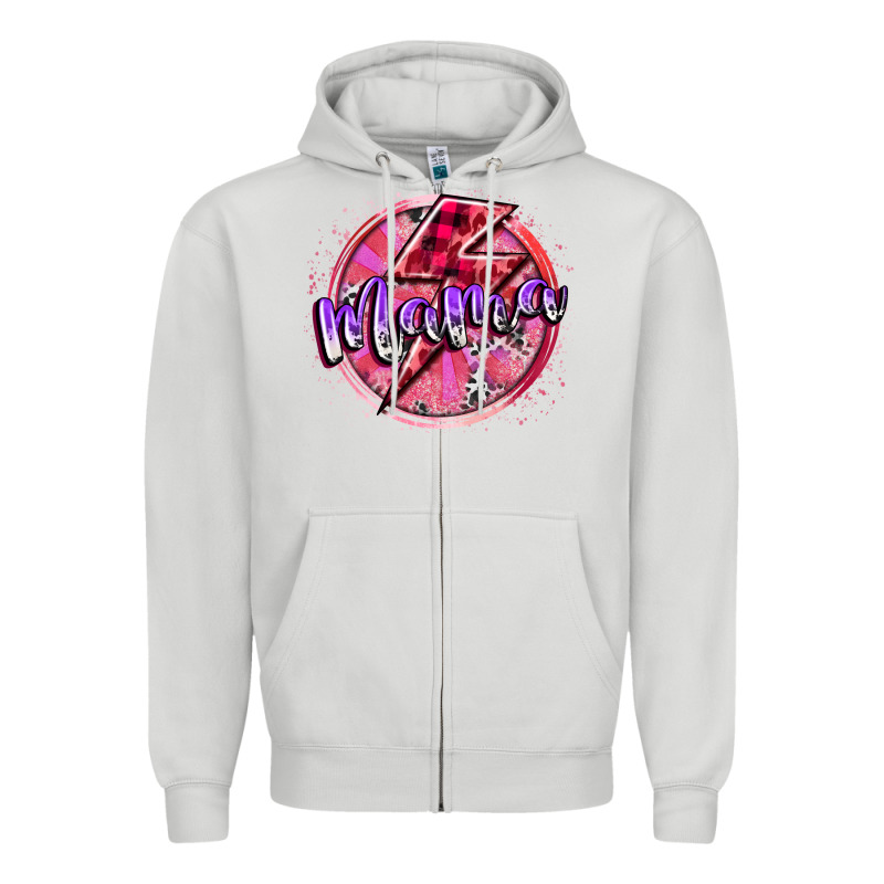 Mama Valentine Zipper Hoodie by RacoonDesign | Teevron