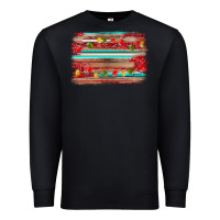 Black christmas background Premium Sweatshirt - AdoDesignShop