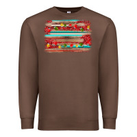 Chestnut christmas background Premium Sweatshirt - AdoDesignShop