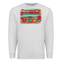 Dove Grey christmas background Premium Sweatshirt - AdoDesignShop