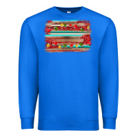 True Royal christmas background Premium Sweatshirt - AdoDesignShop