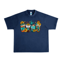 Navy cross coffee cups Urban Heavy Tee - texasbilliewilder