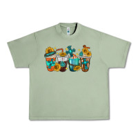 Oil Green cross coffee cups Urban Heavy Tee - texasbilliewilder